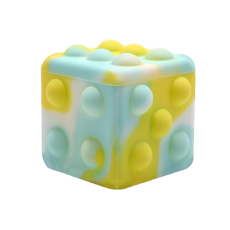 Dice Shaped Push Bubble Fidget Toy 6