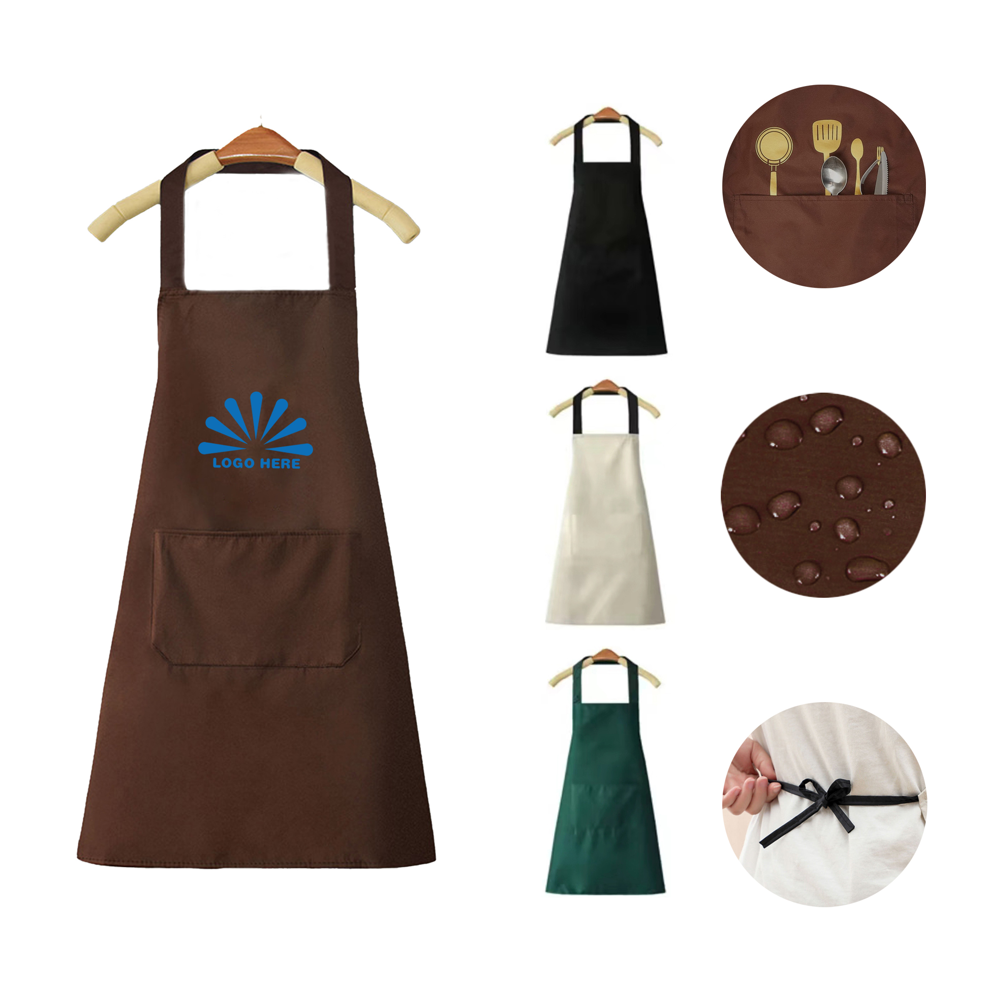 Waterproof Apron with Pocket 1