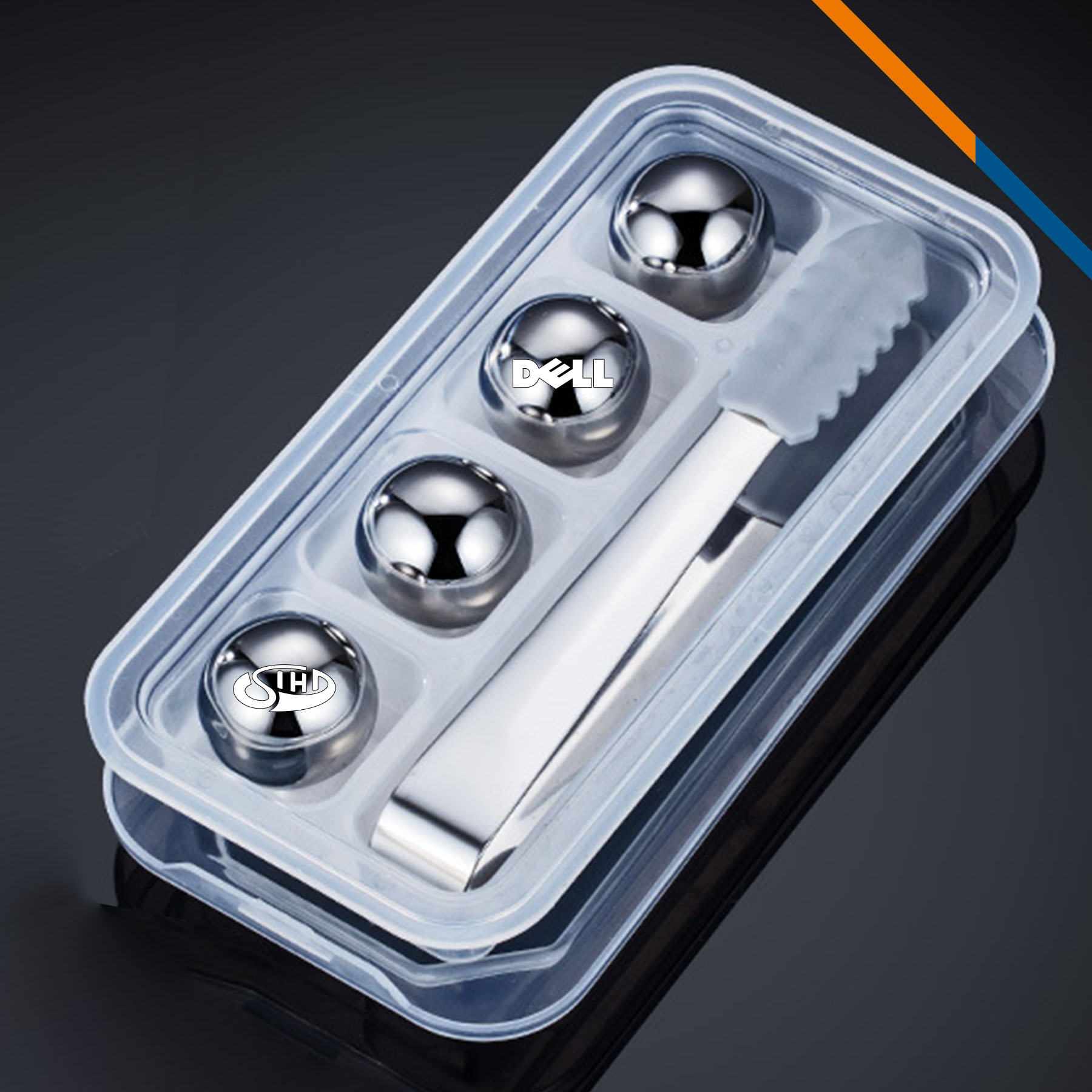 Daphne Stainless Steel Ice Ball 3