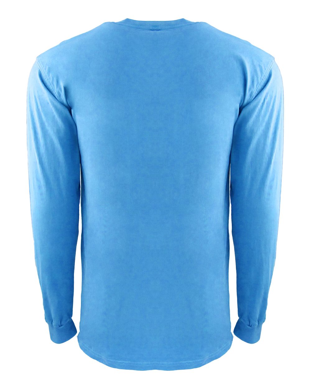 Unisex Inspired Dye Long Sleeve Pocket T-Shirt - 7451 9