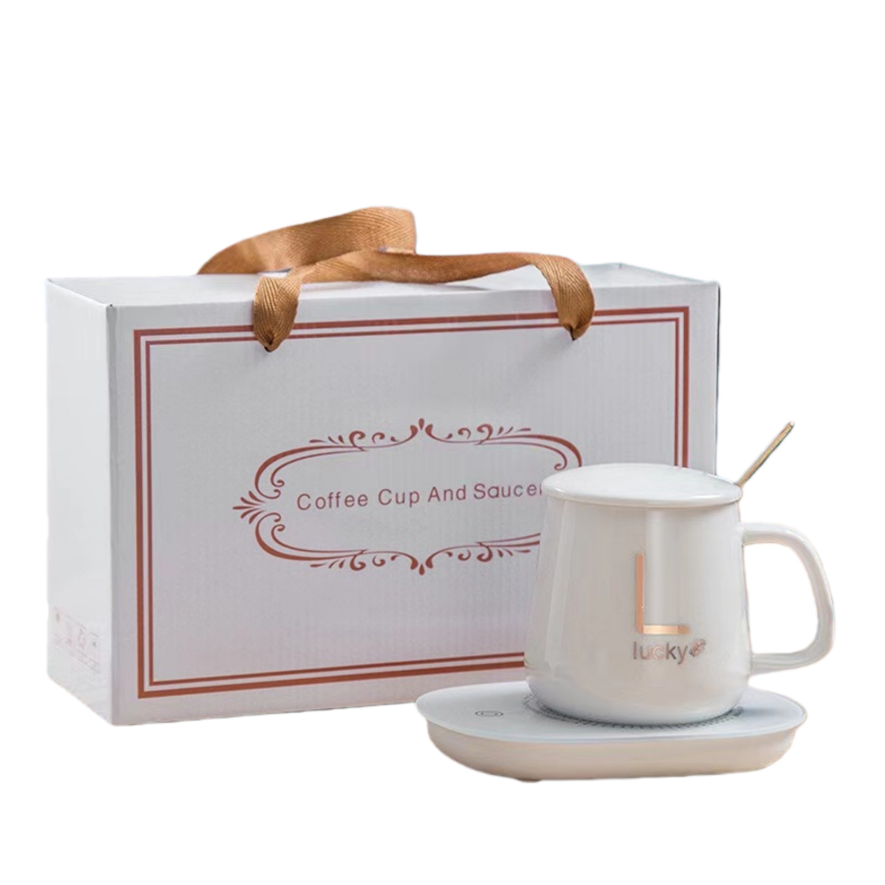 Coffee Cup and Warmer Gift Set 2