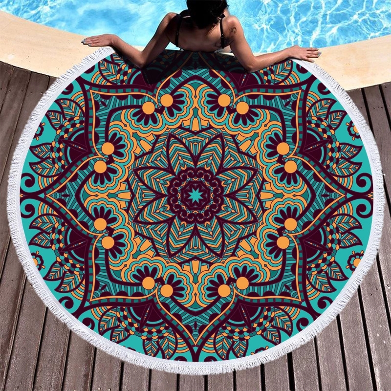 Microfiber Tassel Beach Towel 2