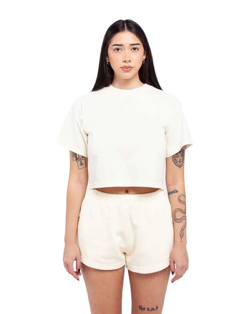 Women's Garment-Dyed Cropped Tee - SHGDC 15