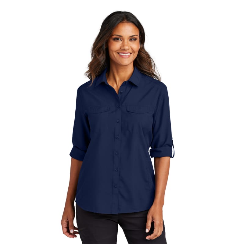 Port Authority Ladies Long Sleeve UV Daybreak Shirt 23
