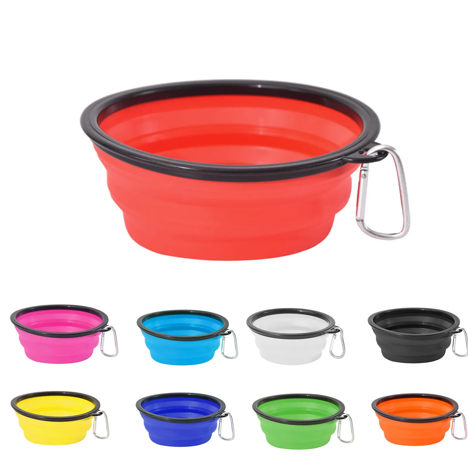 Portable Dog Bowl With Hook 3