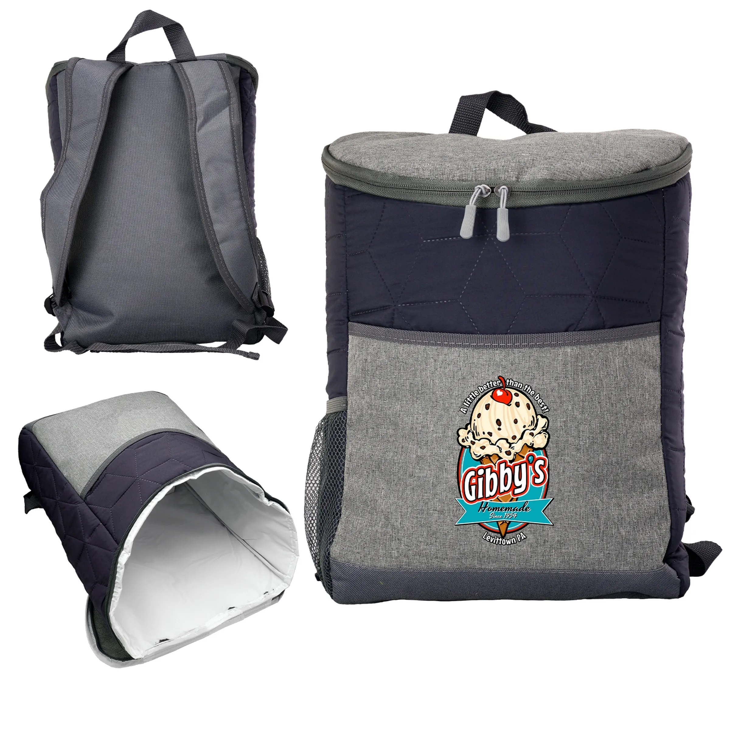 QUILTED COOLER BACKPACK