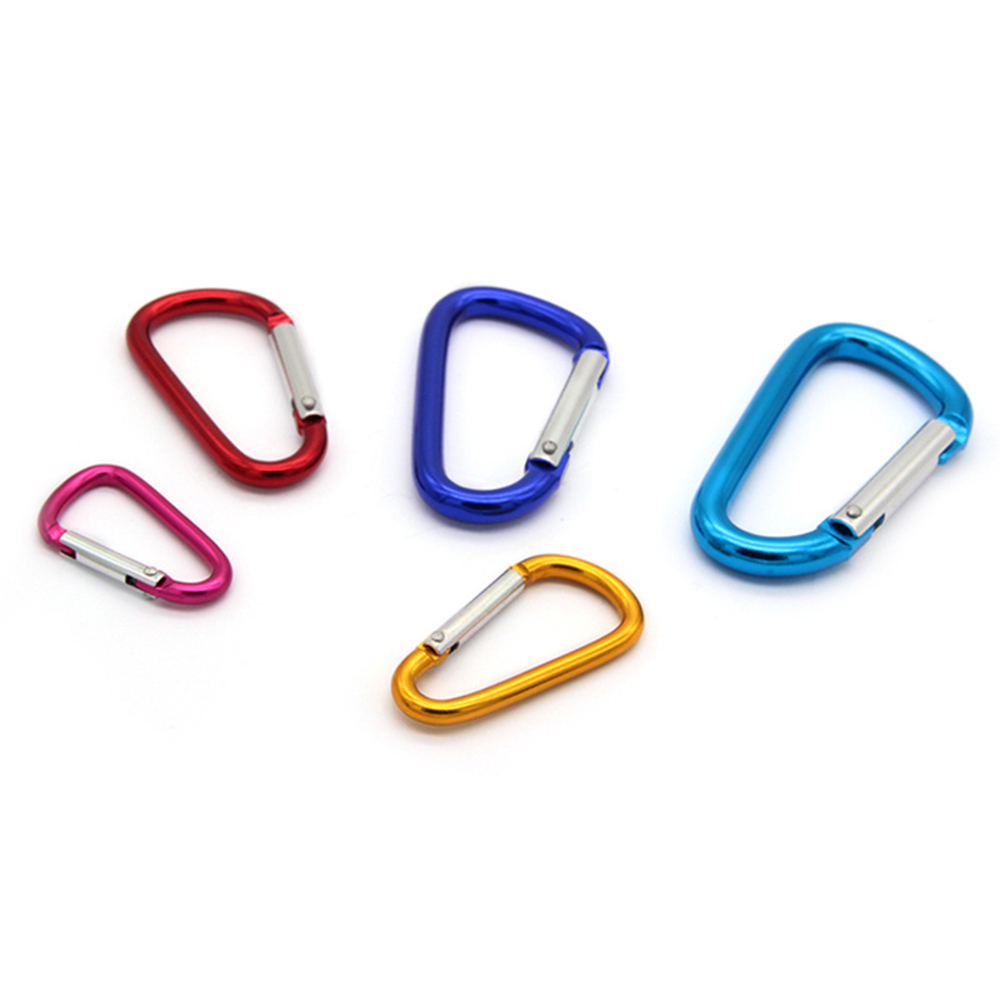 #5 D-shaped 3.4g carabiner water bottle hook 8