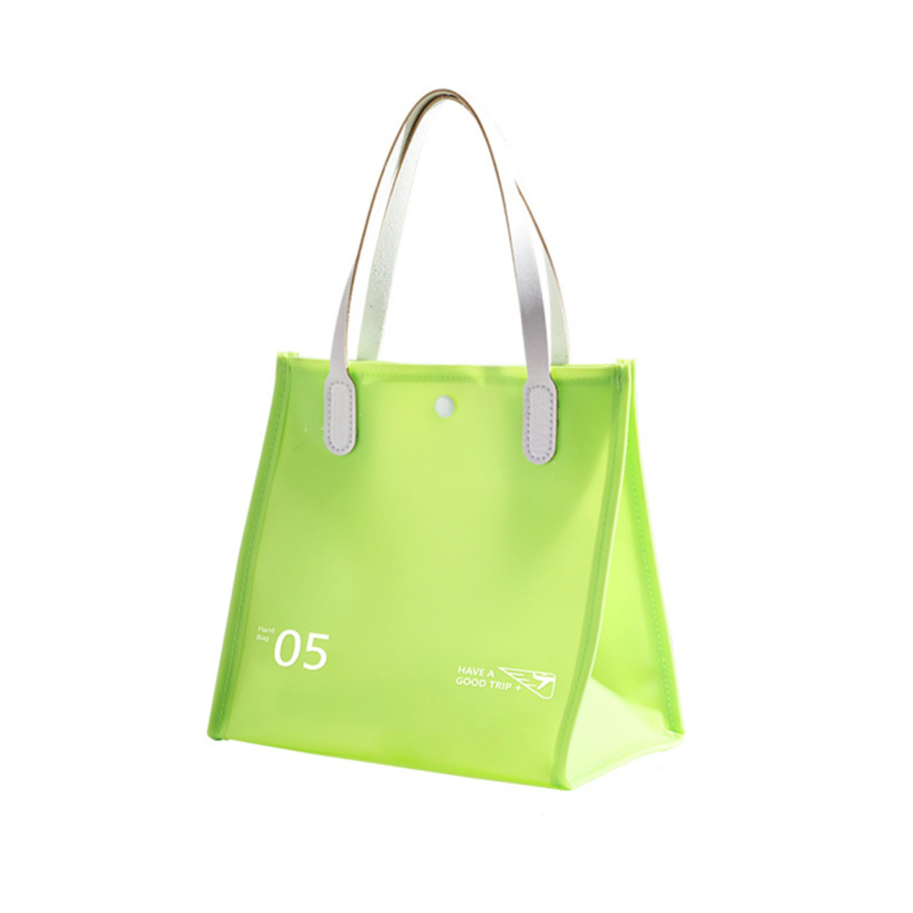 PVC Jelly Octagonal Beach Tote Bag 2