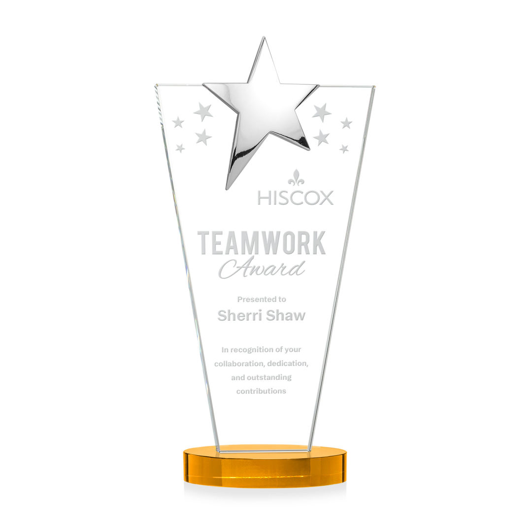 Mantella Chrome Star Award - Amber 4