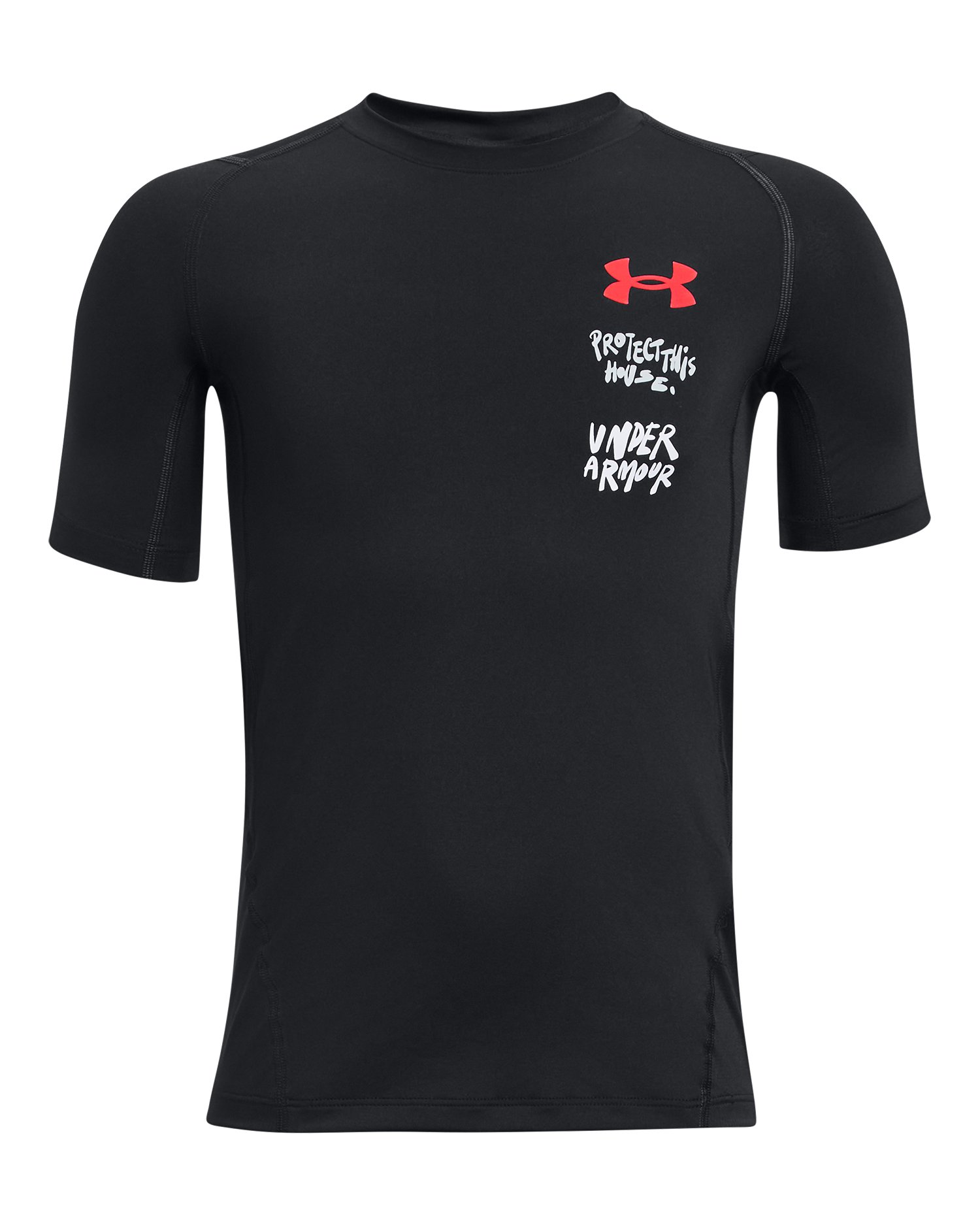 Boys' HeatGear Short Sleeve 1