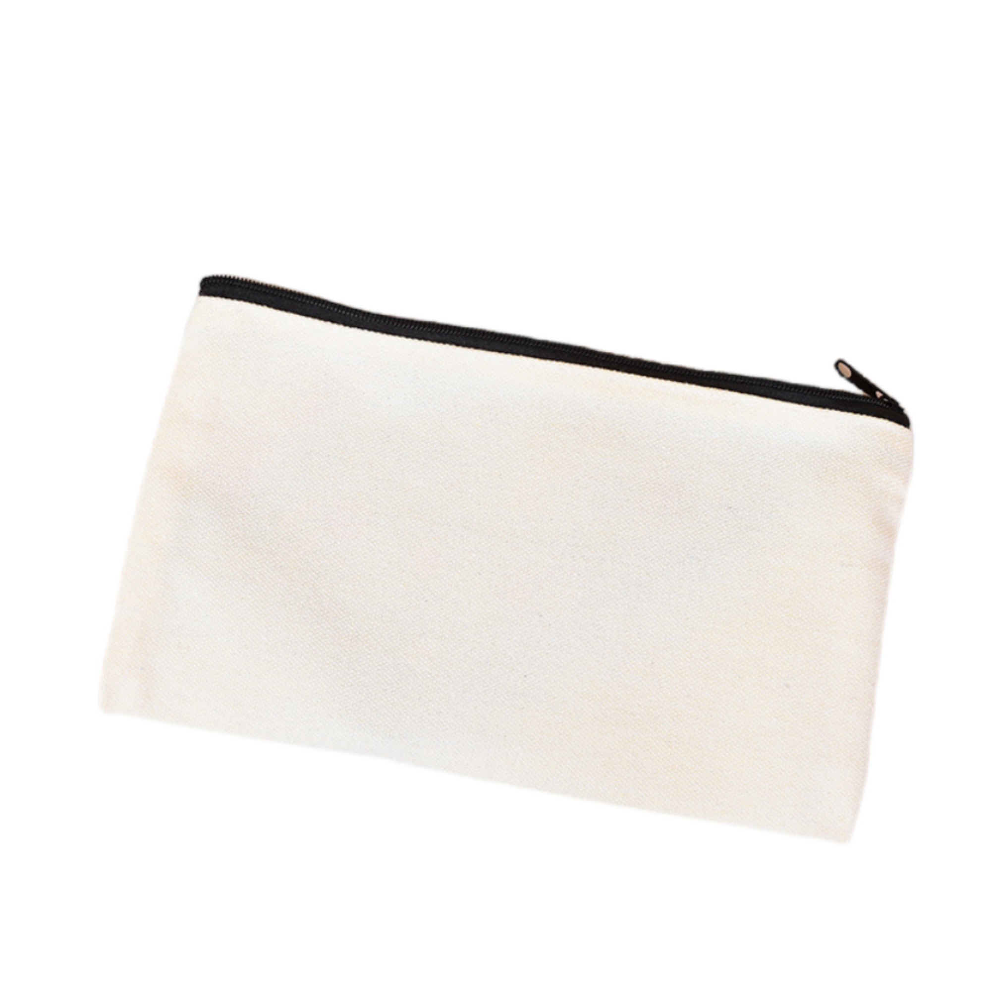 10 OZ Canvas Cosmetic Bag Pencil Pouch 3
