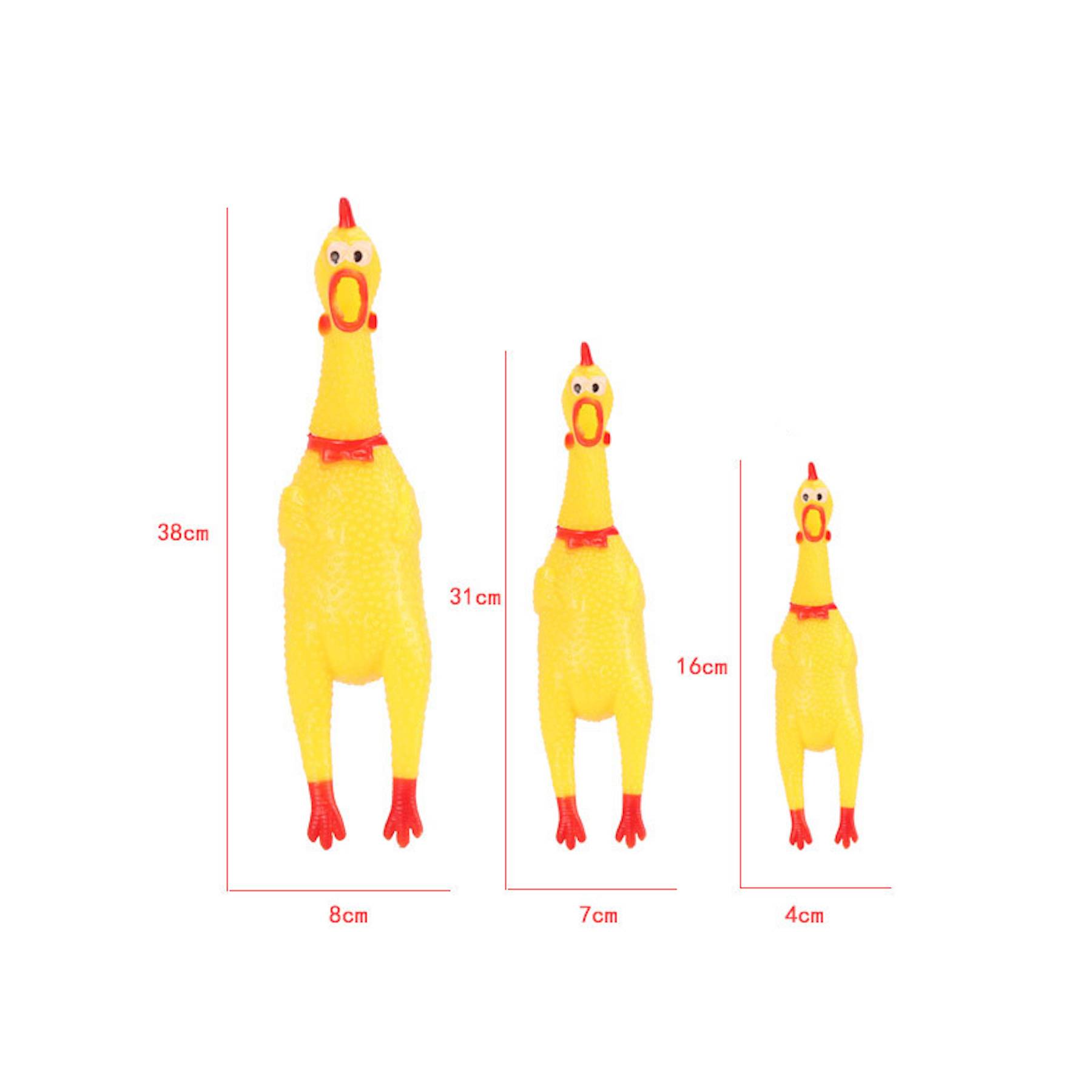 SqueezeyRubber chicken toy 4