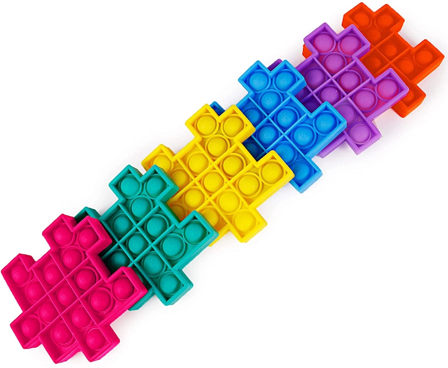 Pops Fidget Sensory it Puzzle Cube Toys Set Pack of 6 Pices 5