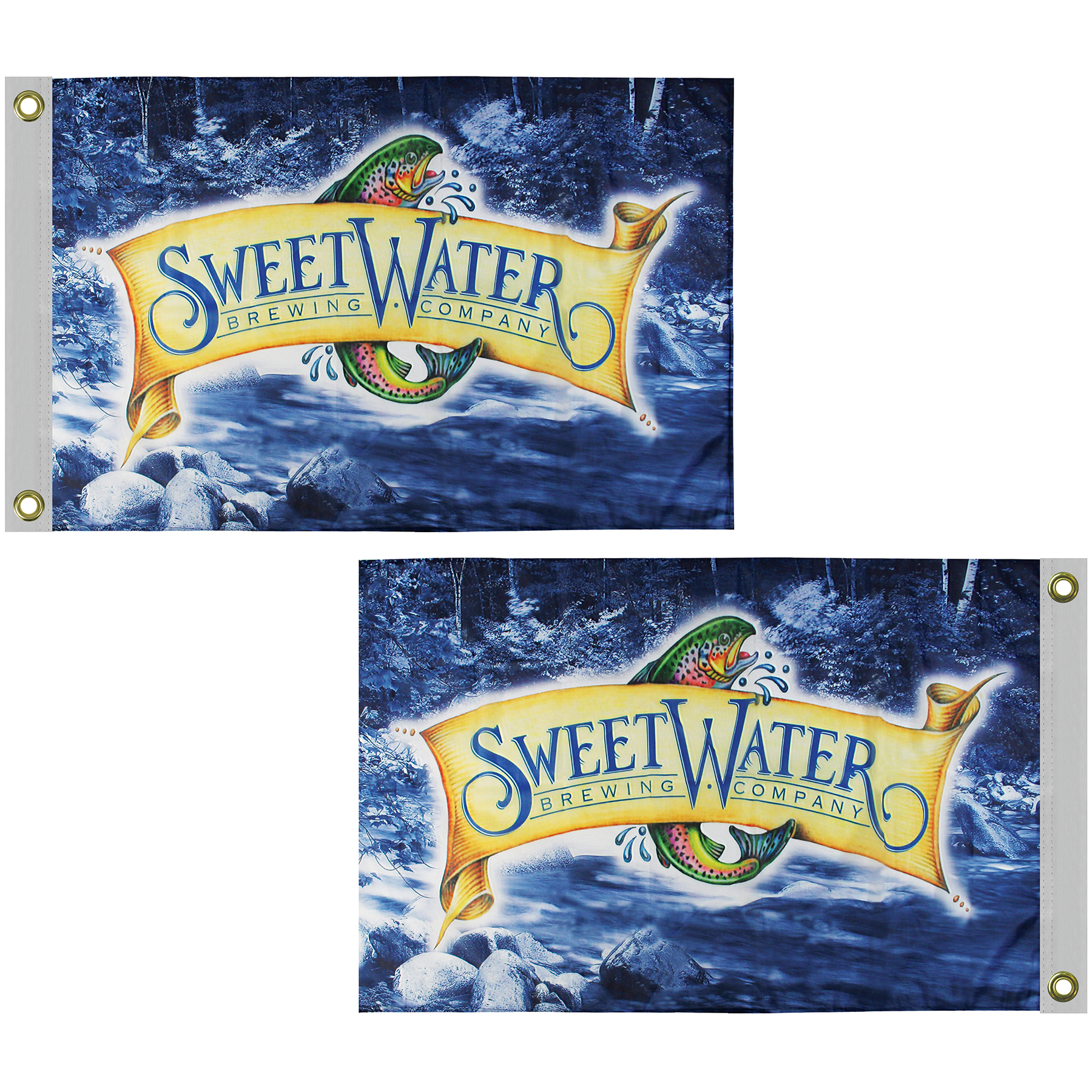 2' x 3' Standard Digitally Printed Double Sided Knit Poly Flag 5
