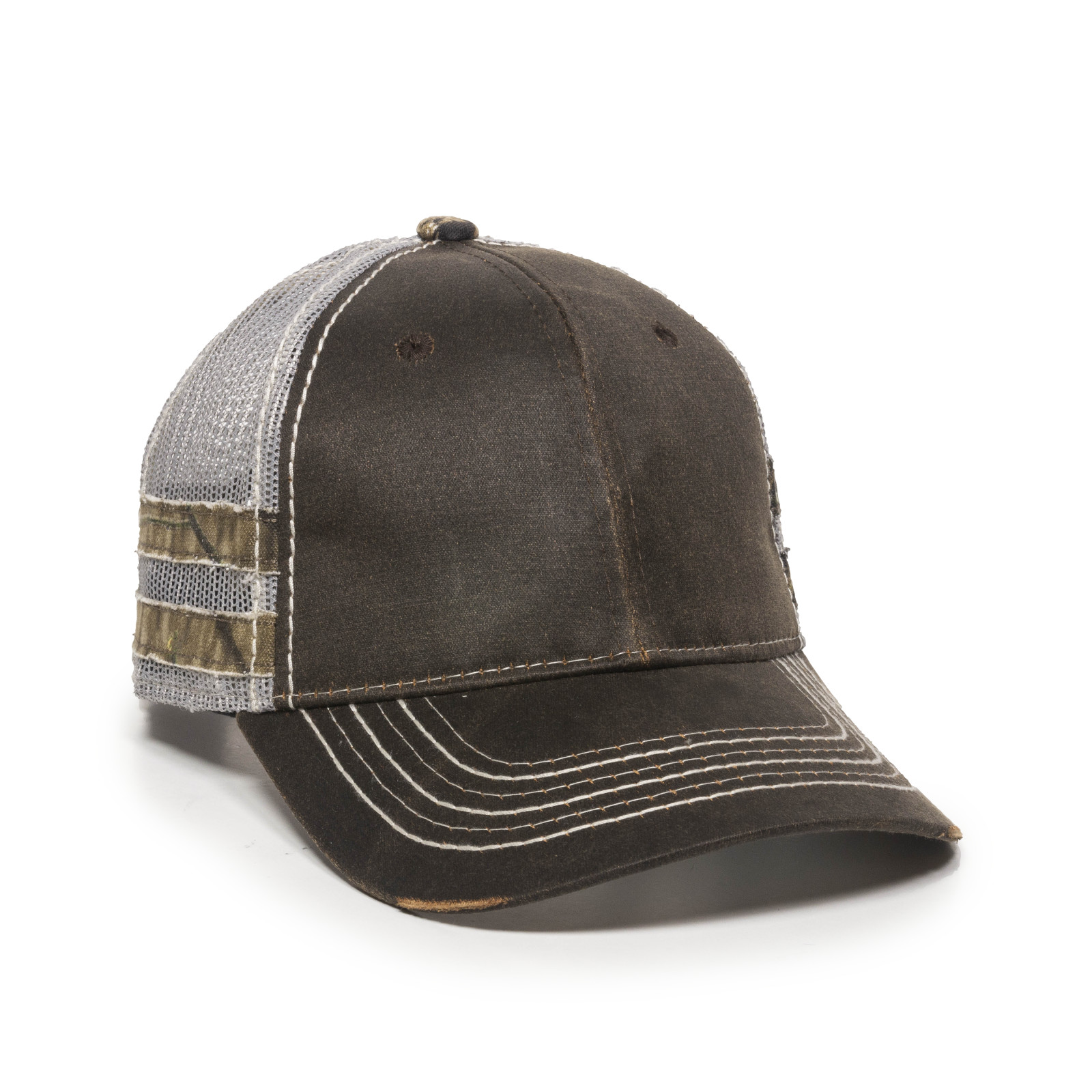 Weathered Cotton Mesh Back 2