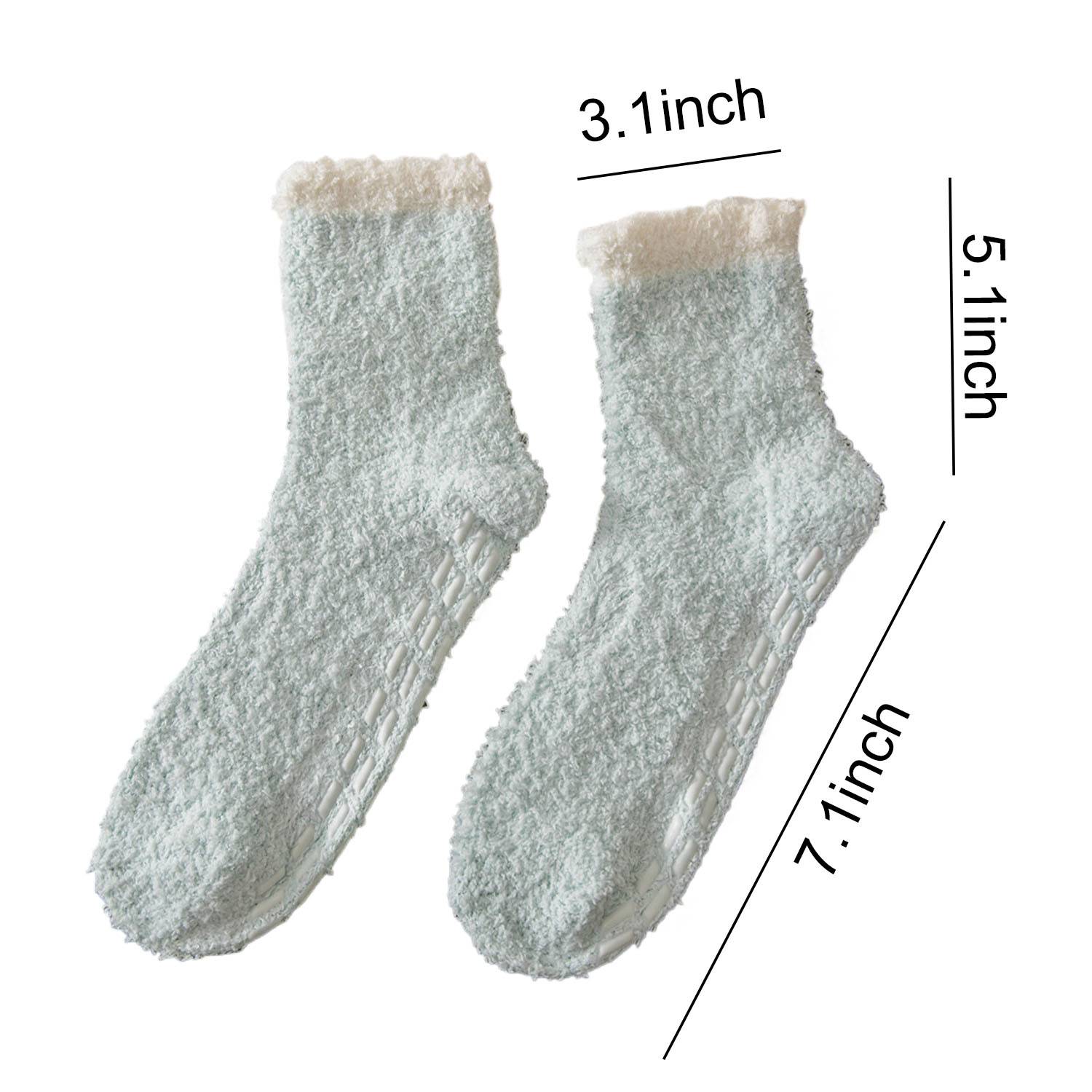 Anti Slip Plush Grip Socks 10