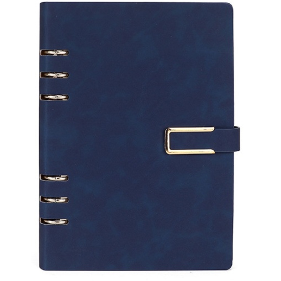A5 Notebook 6-Ring Binder W/ Magnetic Snap Closure 7