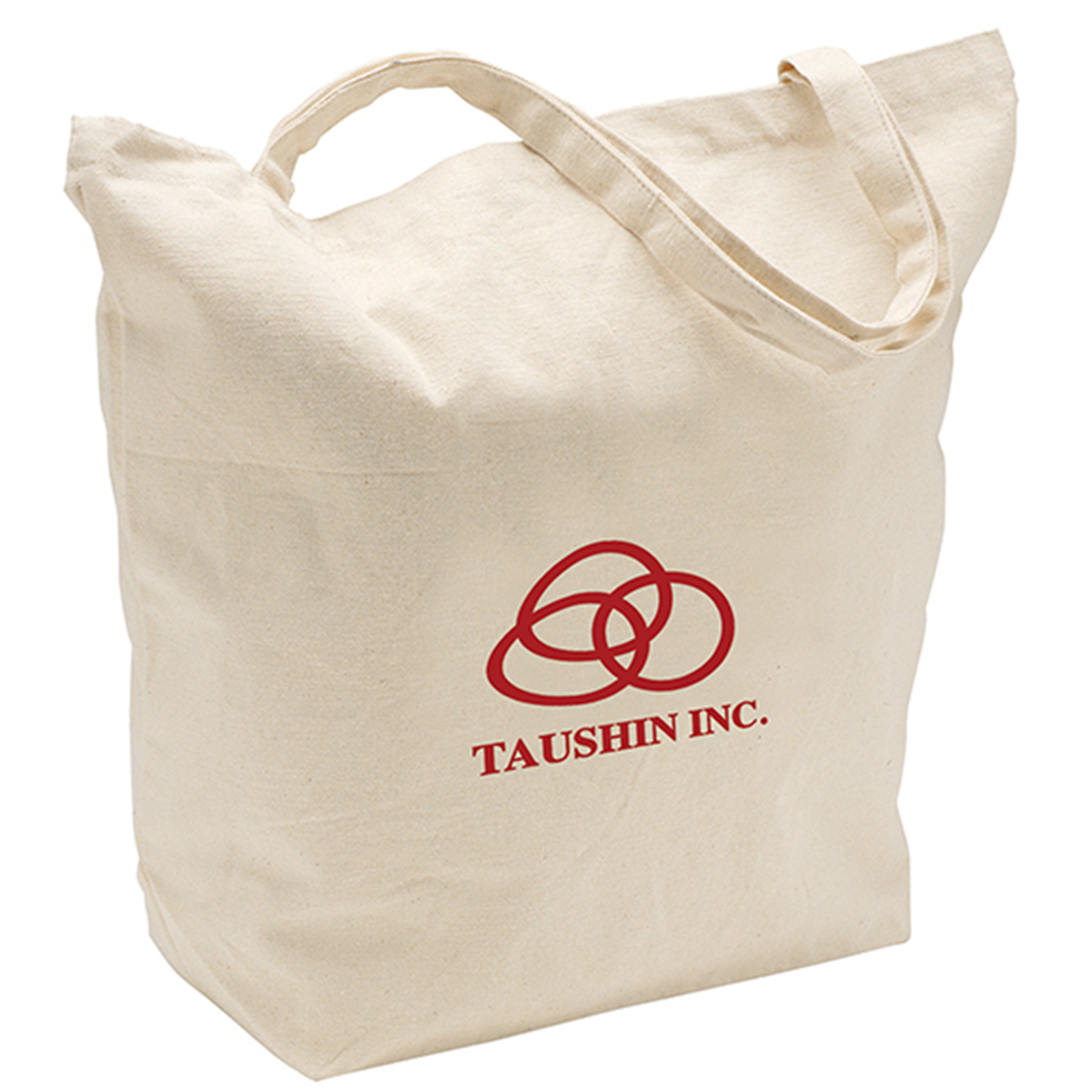 12 oz Cotton Canvas Tote Bag: 20&#34; W x 17.5&#34; H-Beacon