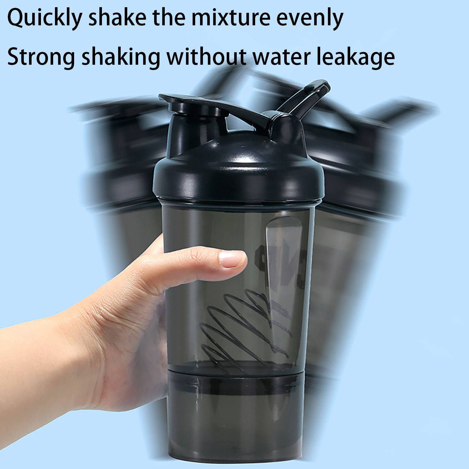 24.6oz Sports Storage Sealed Leak-Proof Protein Shake Cup 8