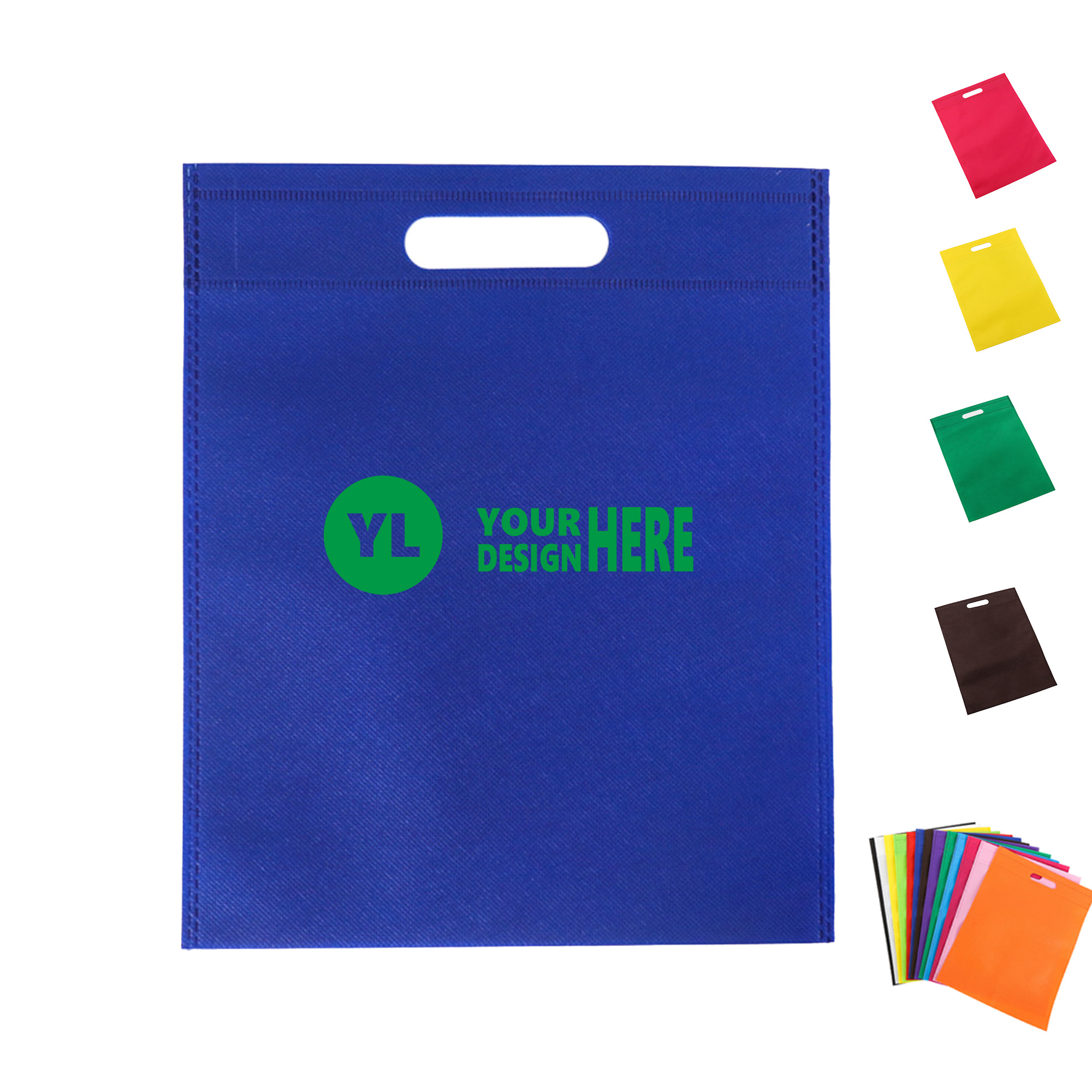 Reusable Colored Non-Woven Tote Bags 2