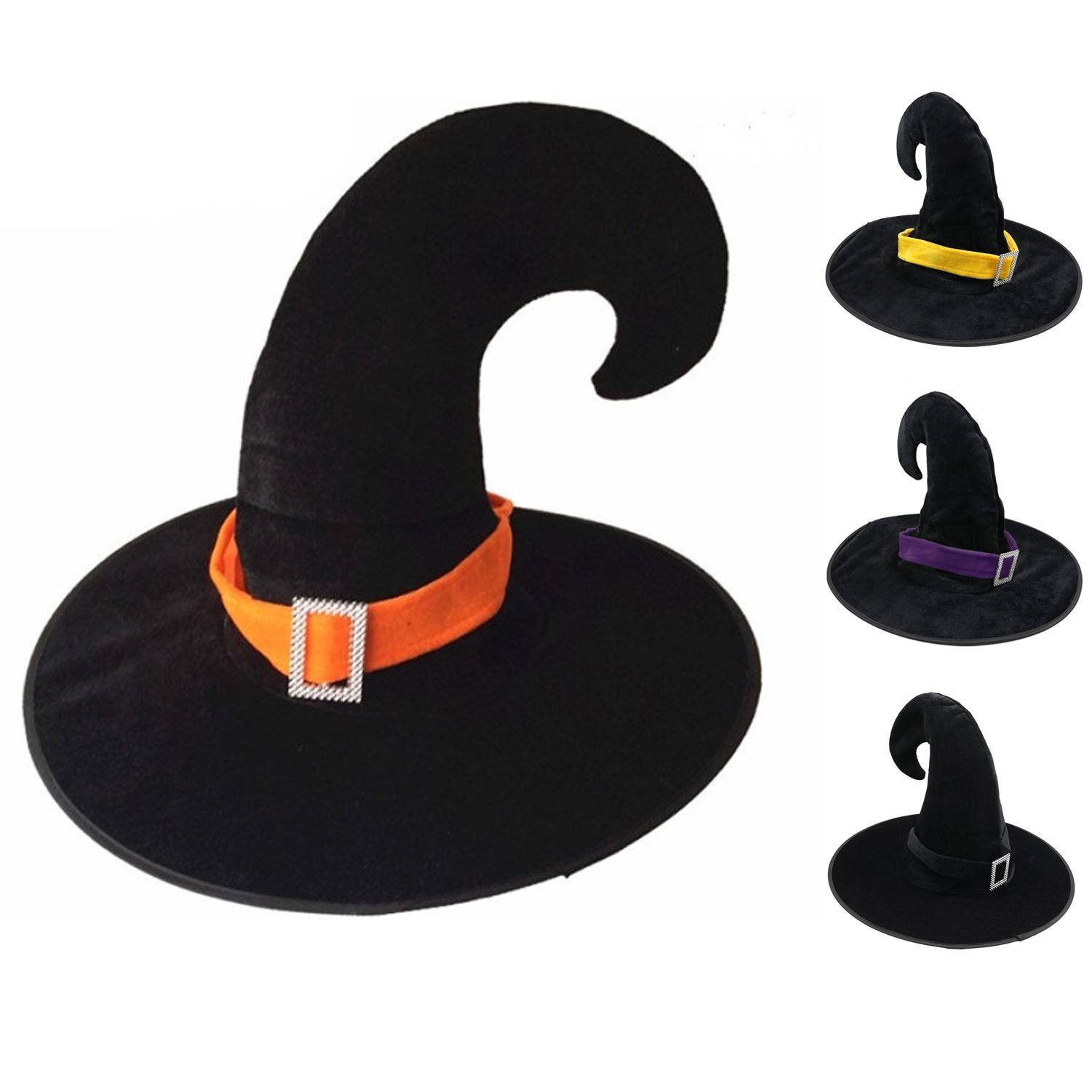 Halloween Witch Cosplay Hat 3