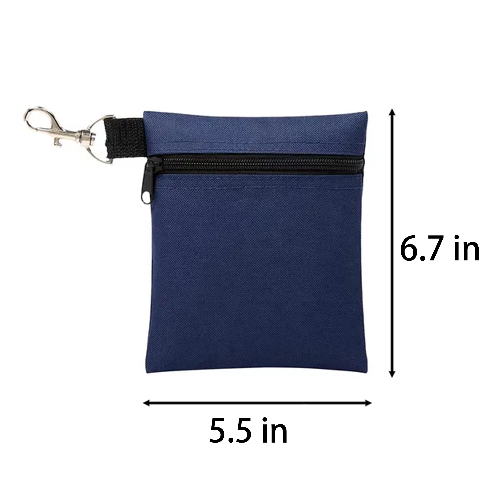 Zipper Golf Ball Bag 2