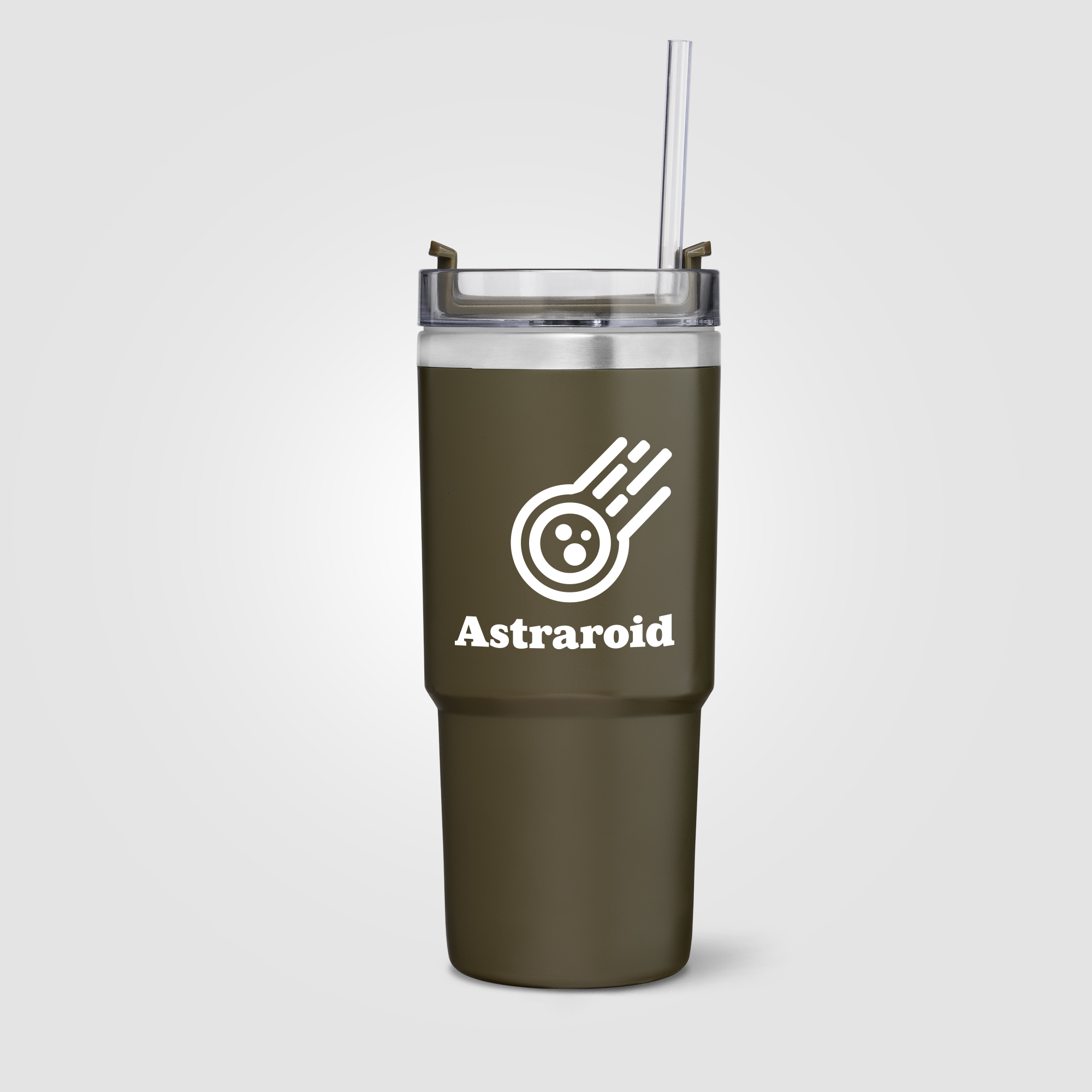 Rime Recycled Stainless Steel Double Wall Leakproof  Straw Tumbler - 25oz 14
