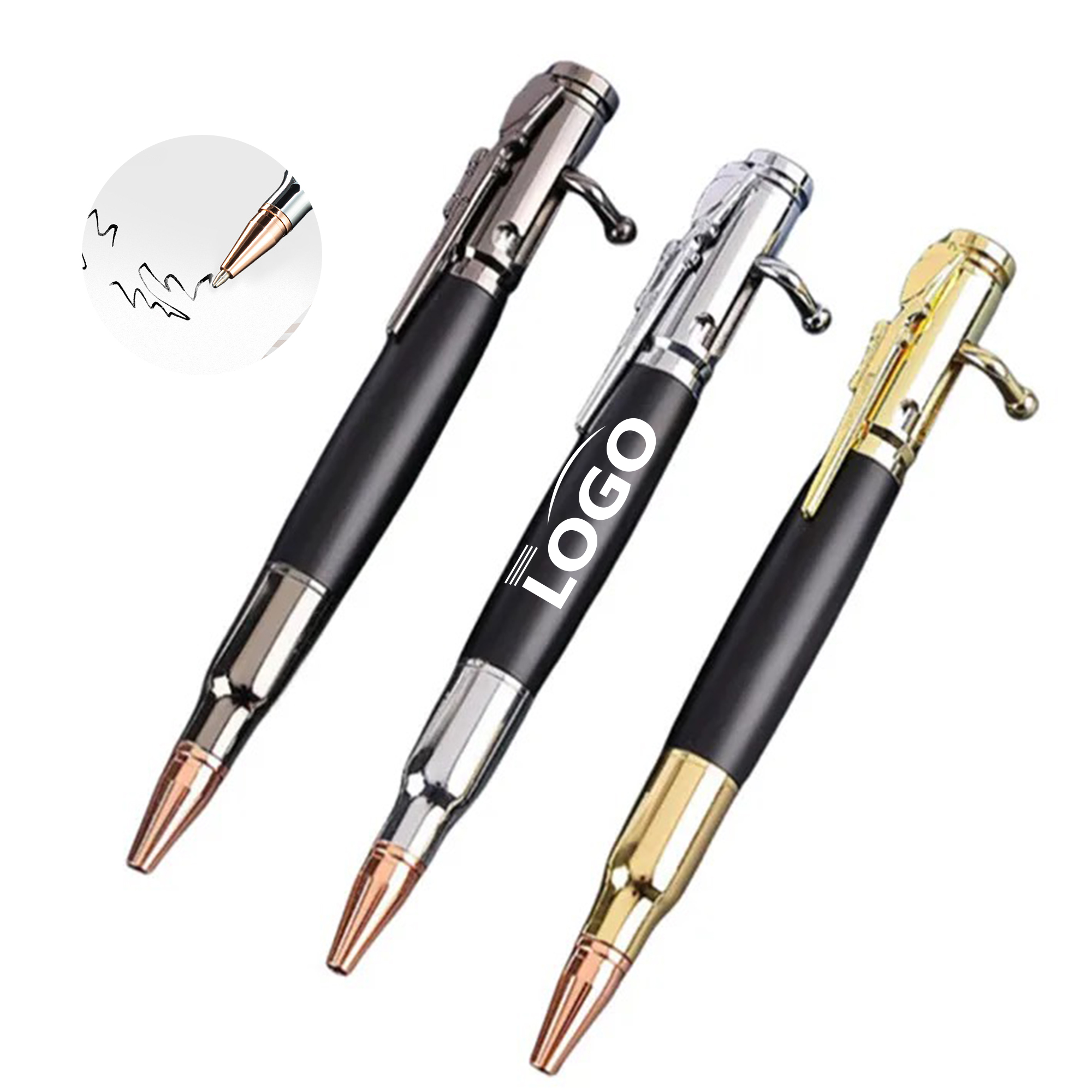 Metal Bolt Action Ballpoint Pen 1