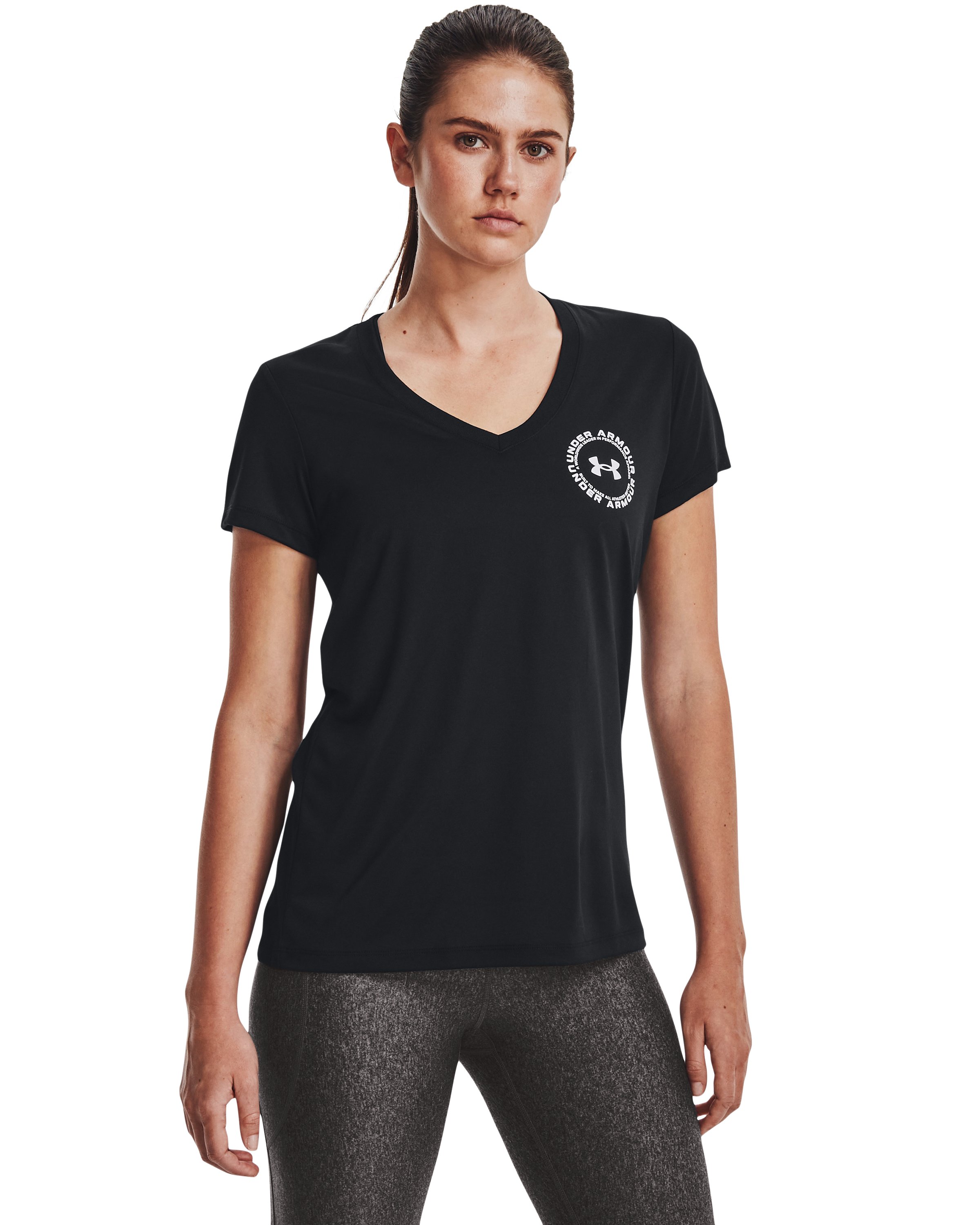 UA Tech Crest Women's Short Sleeve 1