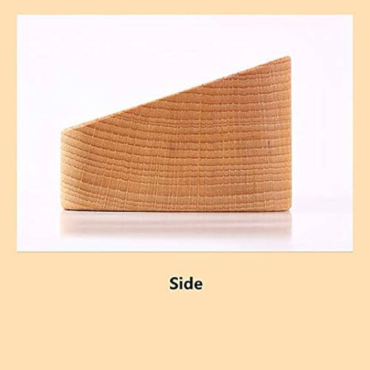 3 Slots Wood Business Desktop Card Holder 2