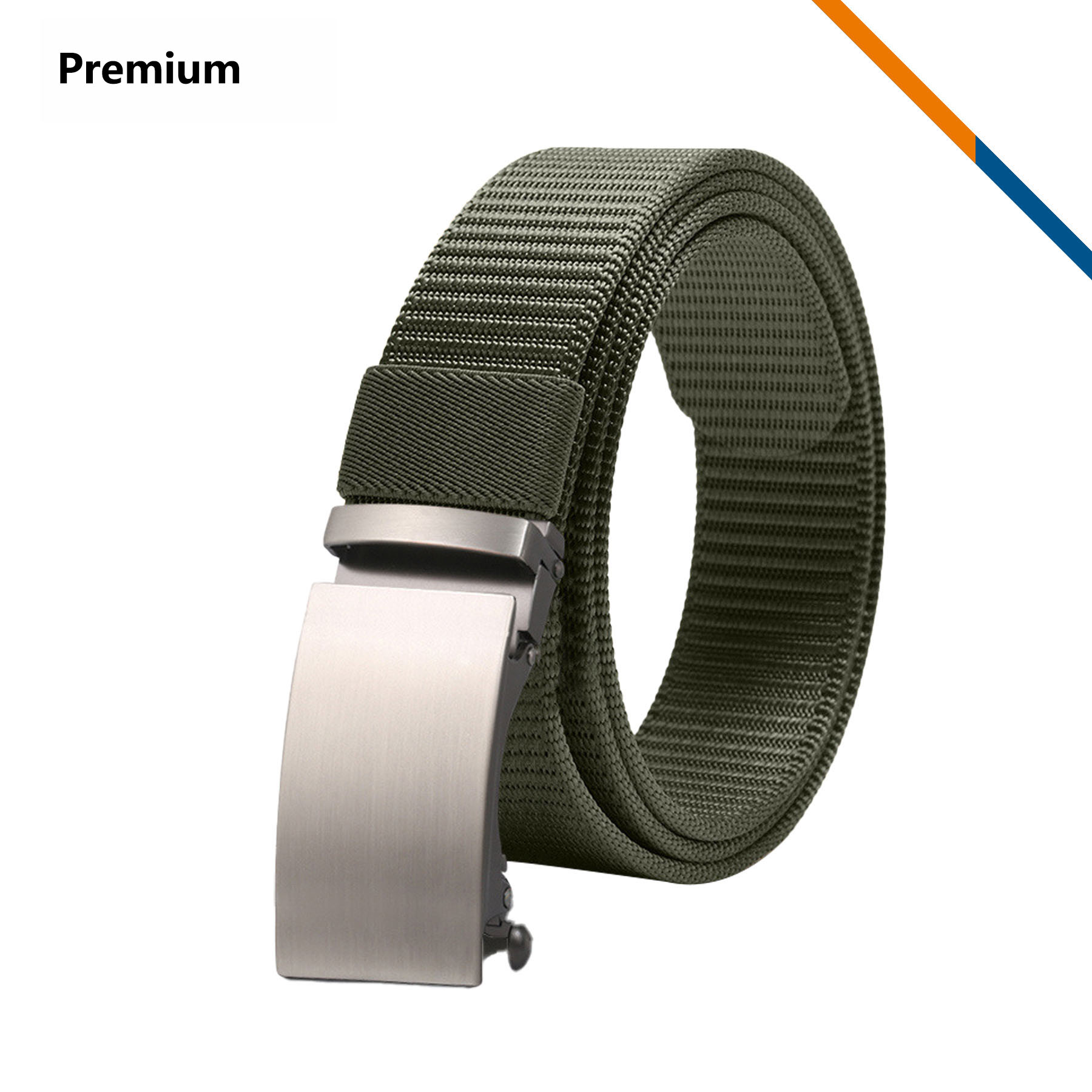 Terio Adjustable Metal Buckle Canvas Belt 18