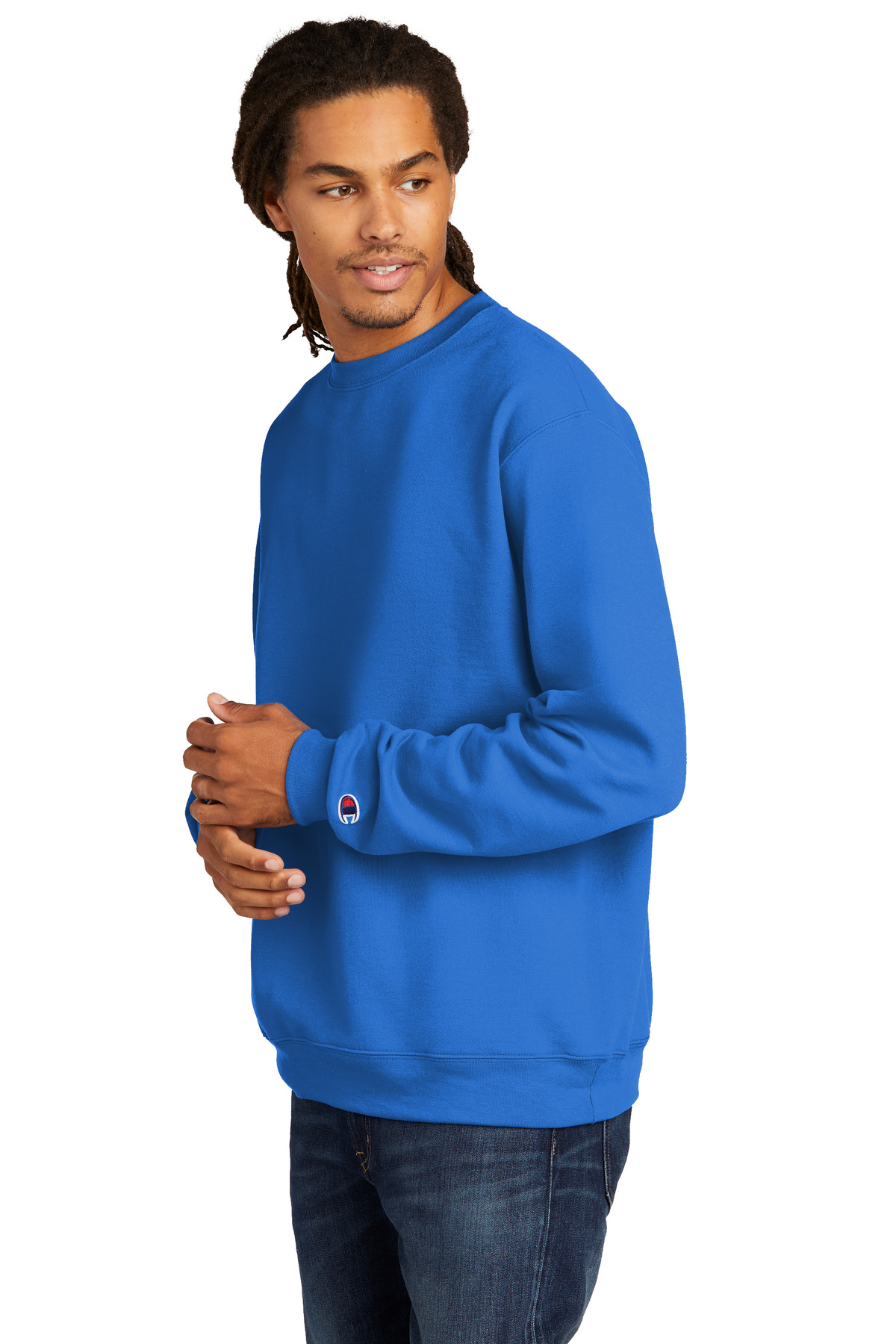 Champion Powerblend Crewneck Sweatshirt. S6000 16