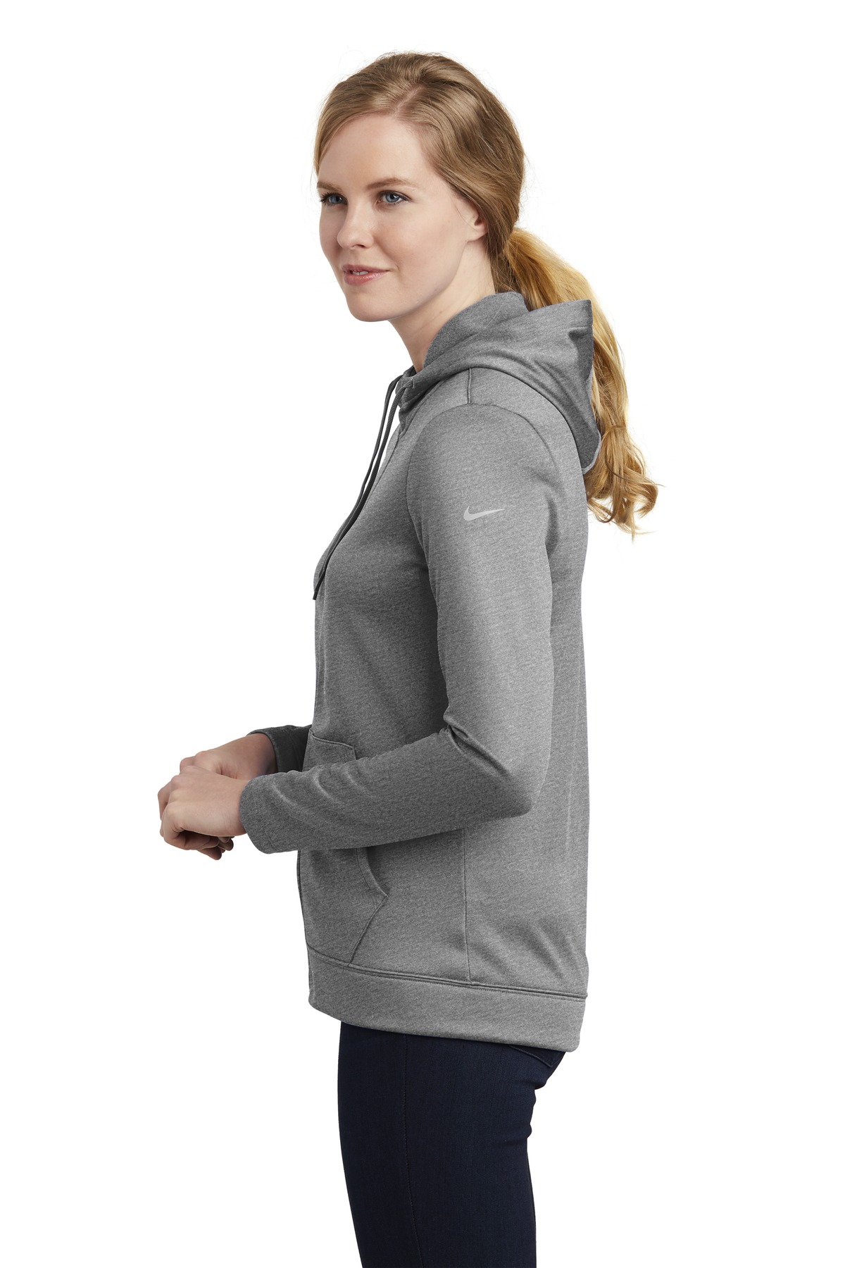 Nike Women's Therma-FIT Full-Zip Fleece Hoodie. NKAH6264 21