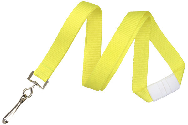 Neon Breakaway Lanyard (Yellow) 1