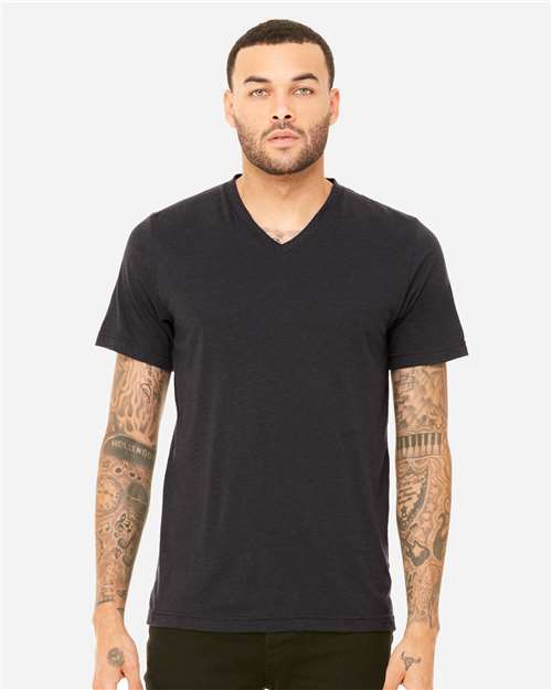 Unisex Triblend V-Neck Tee - 3415 45