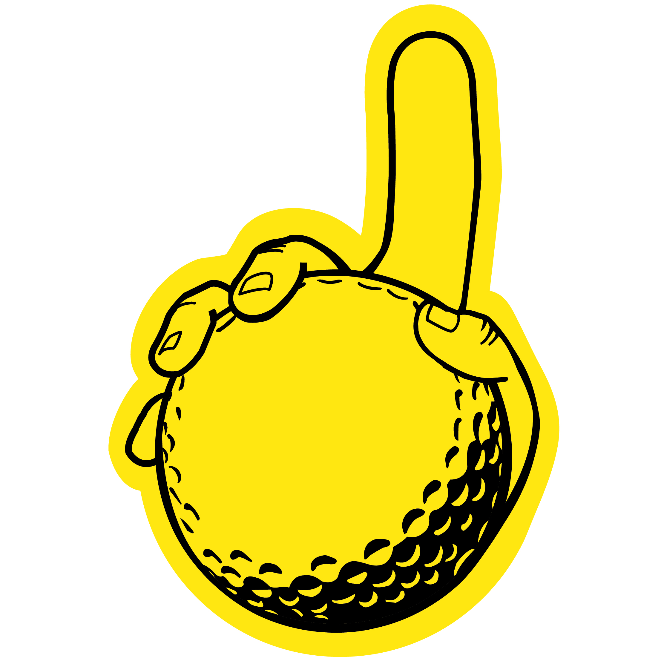 Golf Ball Hand 26