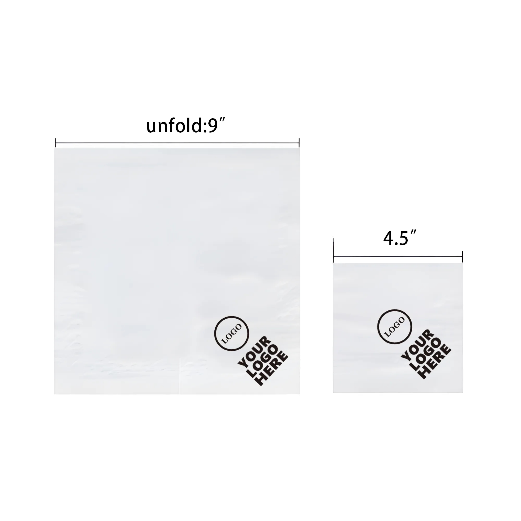 MOQ50 Custom Logo Printed Napkins 2