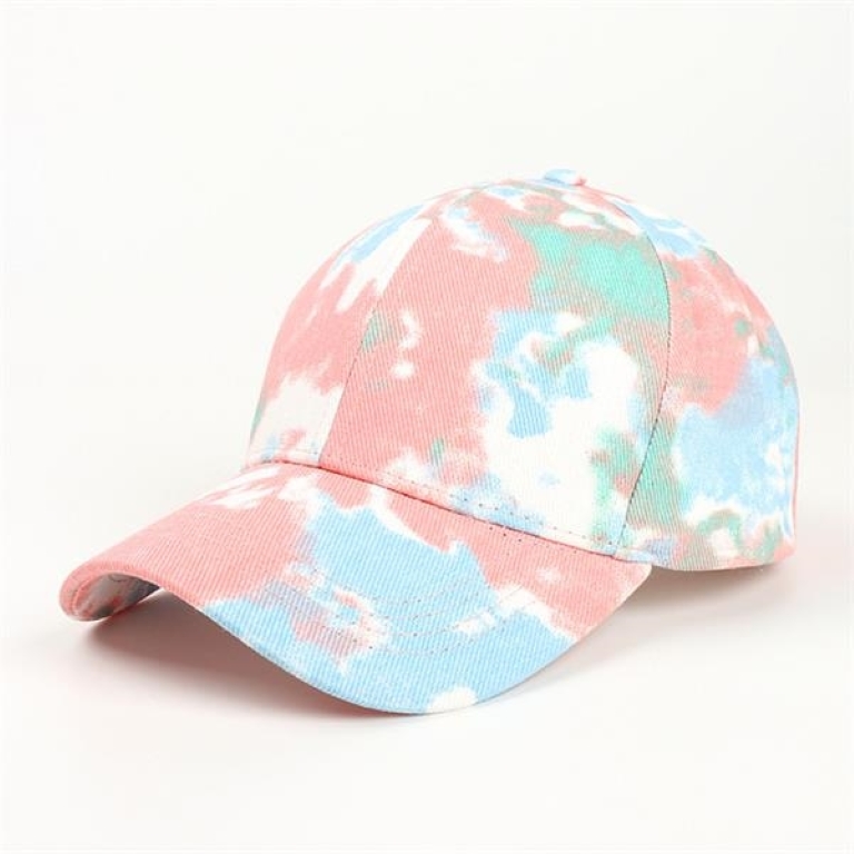Tie-dyed baseball cap 4