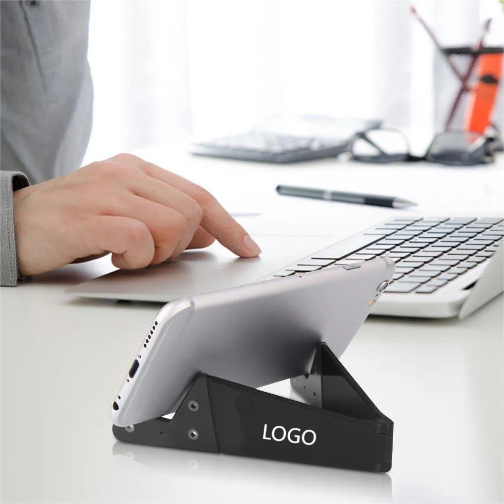 Foldable Plastic V Shape Phone Stand 4