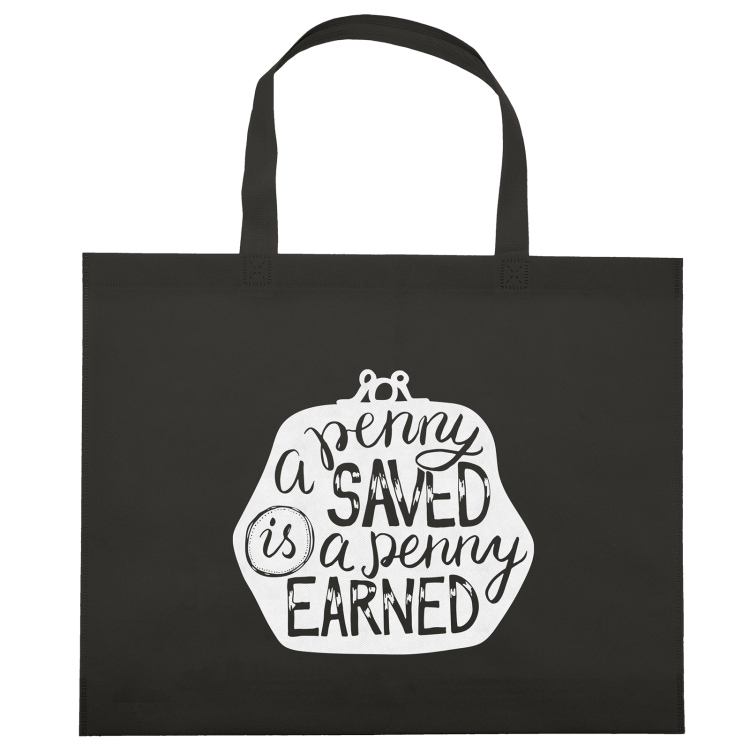 Thrifty™- Budget Tote - Screen Print 7