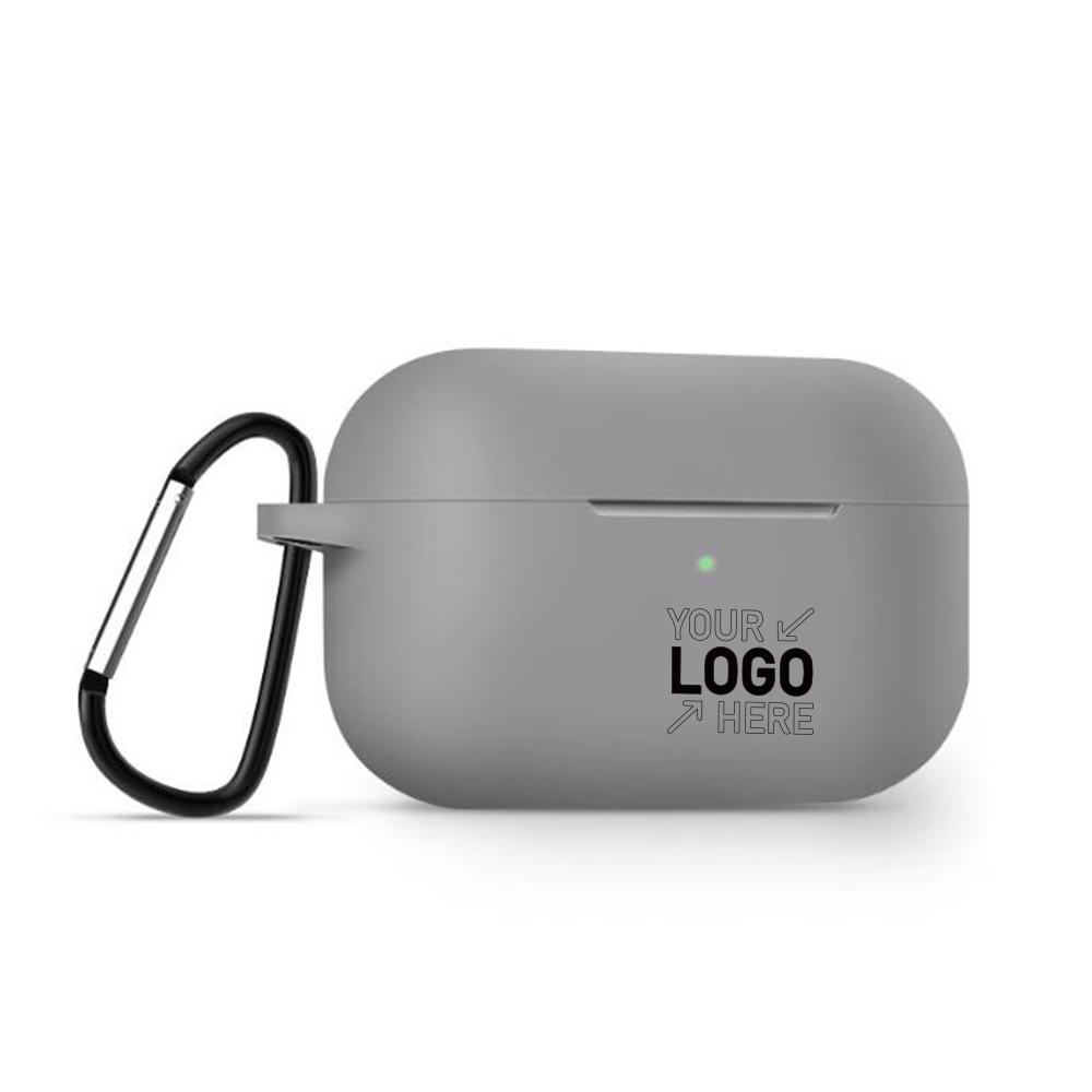 Silicone Earpods Case Cover w/Keychain 2
