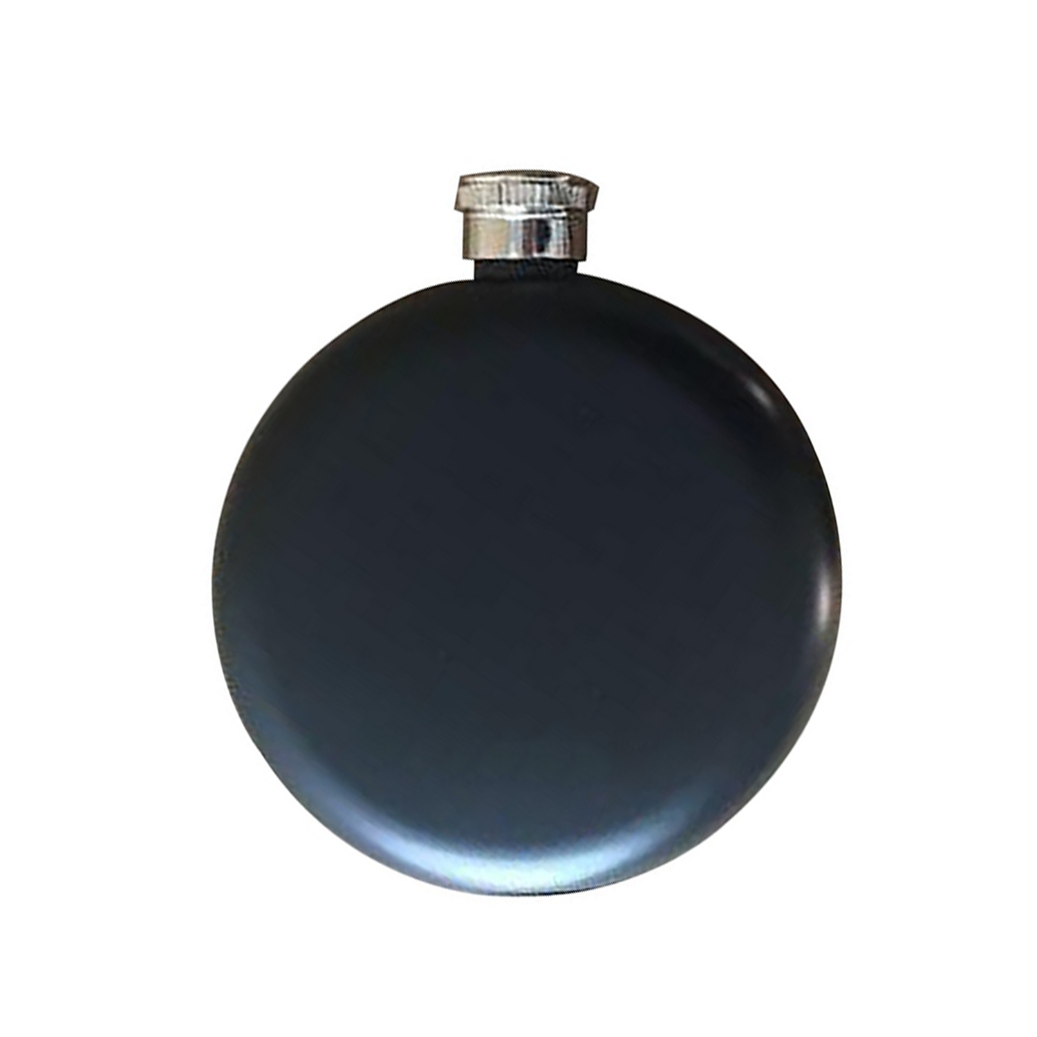 5 Oz Stainless Steel Round Flask, custom water bottle with logo imprint 4