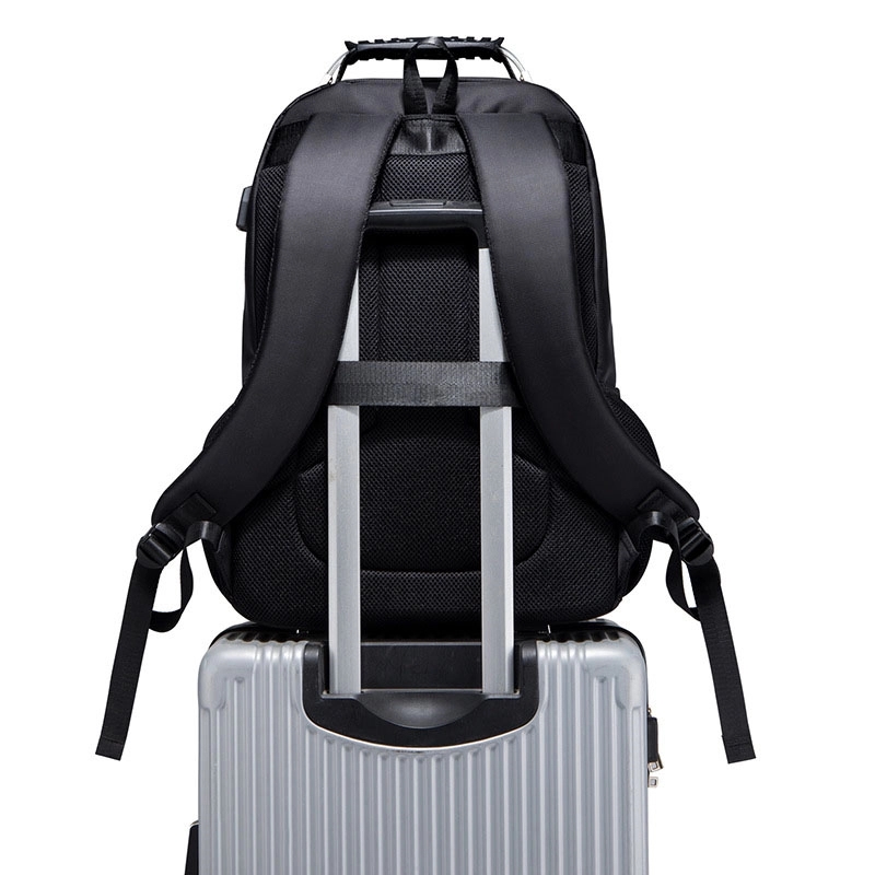 Customized Business Travel Backpacks With USB Port 3