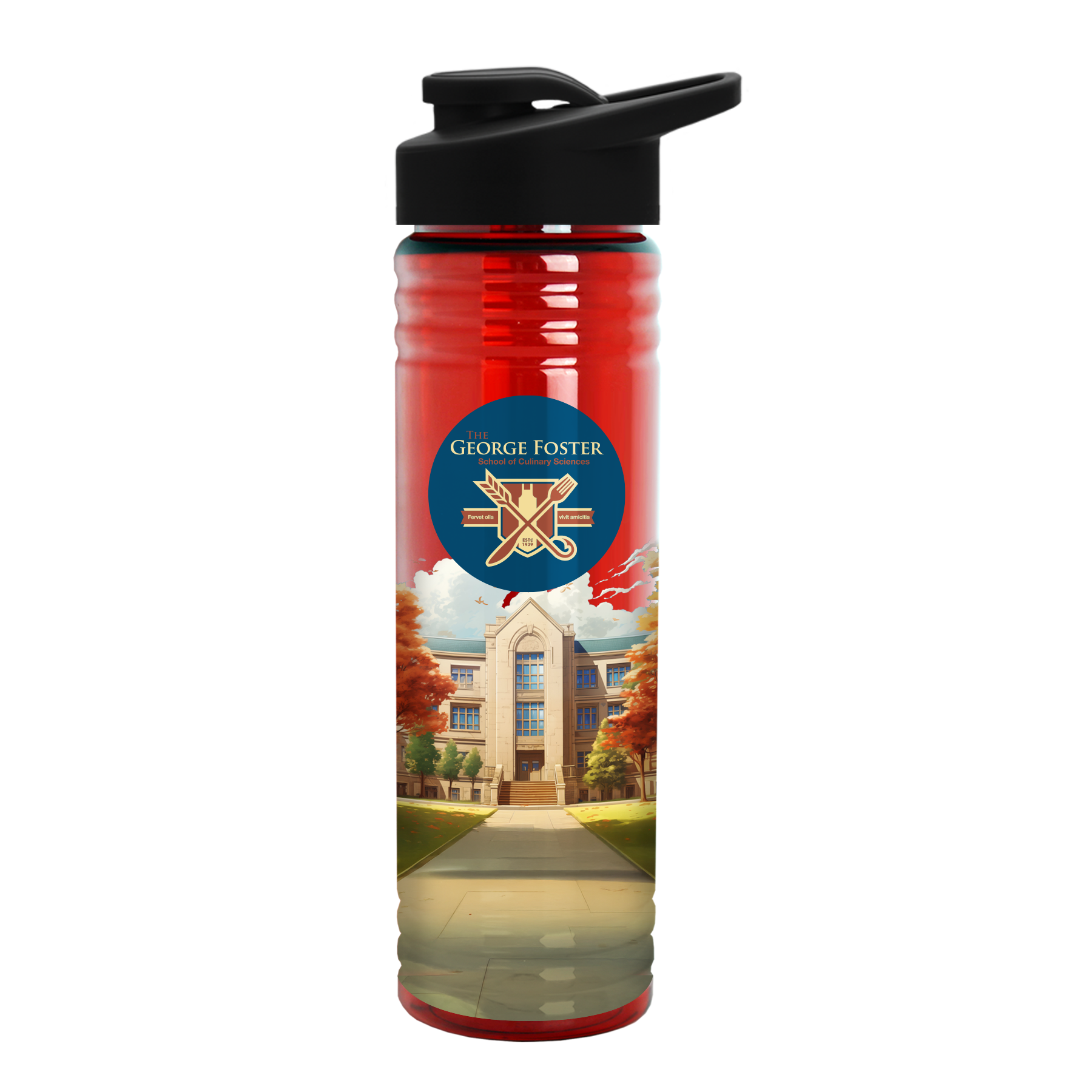 Garyline® Slim Fit Bottle with Drink-Thru Lid - 24 oz. 201