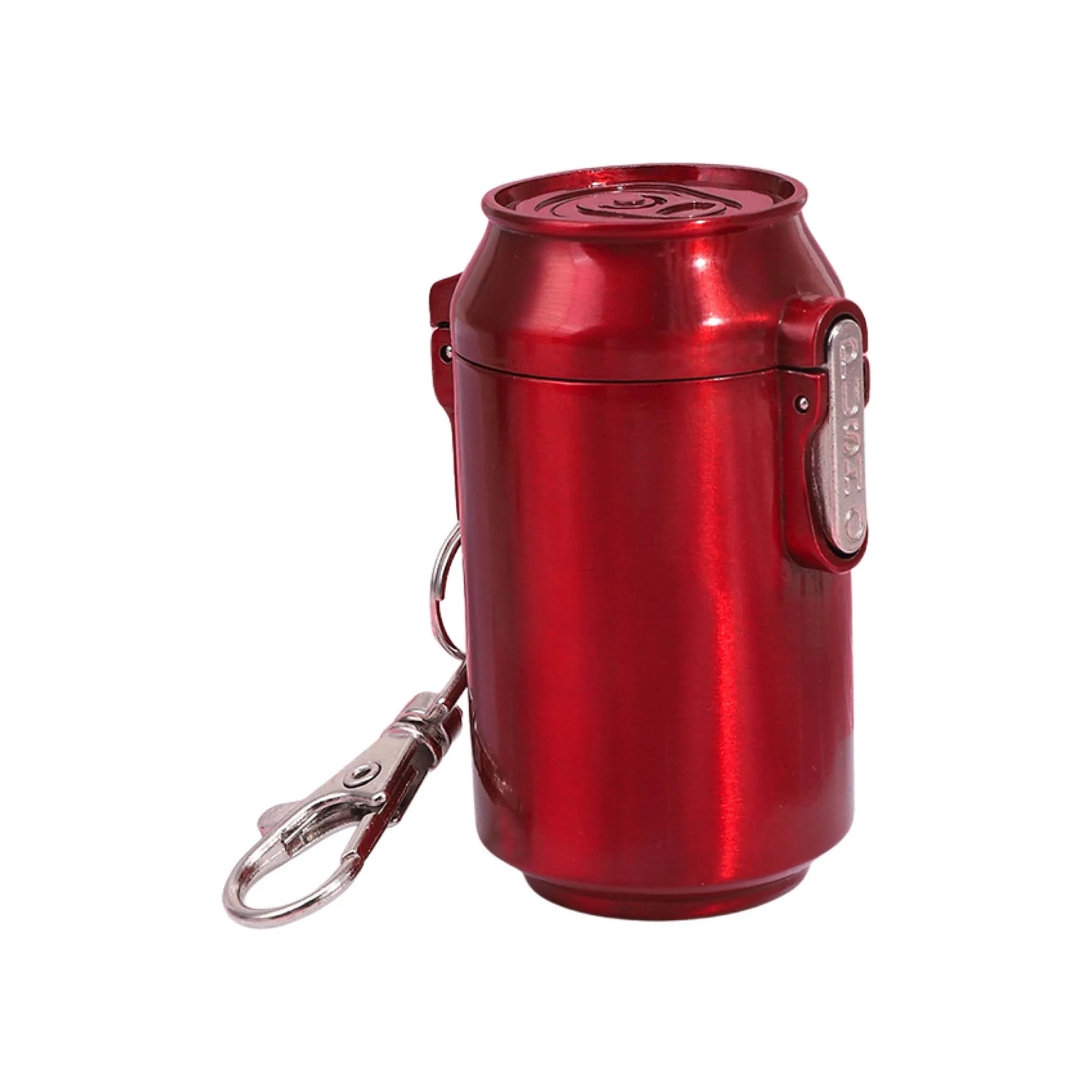 Portable Mini Coke Can Ashtray Keychain 8