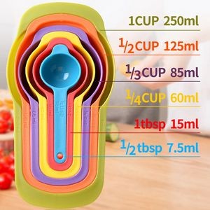5 In 1 Plastic Measuring Cup With Dual Pourers 3