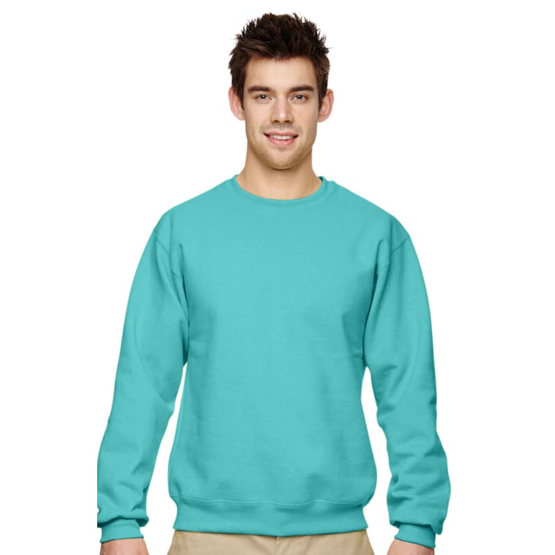 Jerzees 8 Oz., 50/50 NuBlend® Fleece Crew, custom hoodie or sweatshirt with logo imprint 2