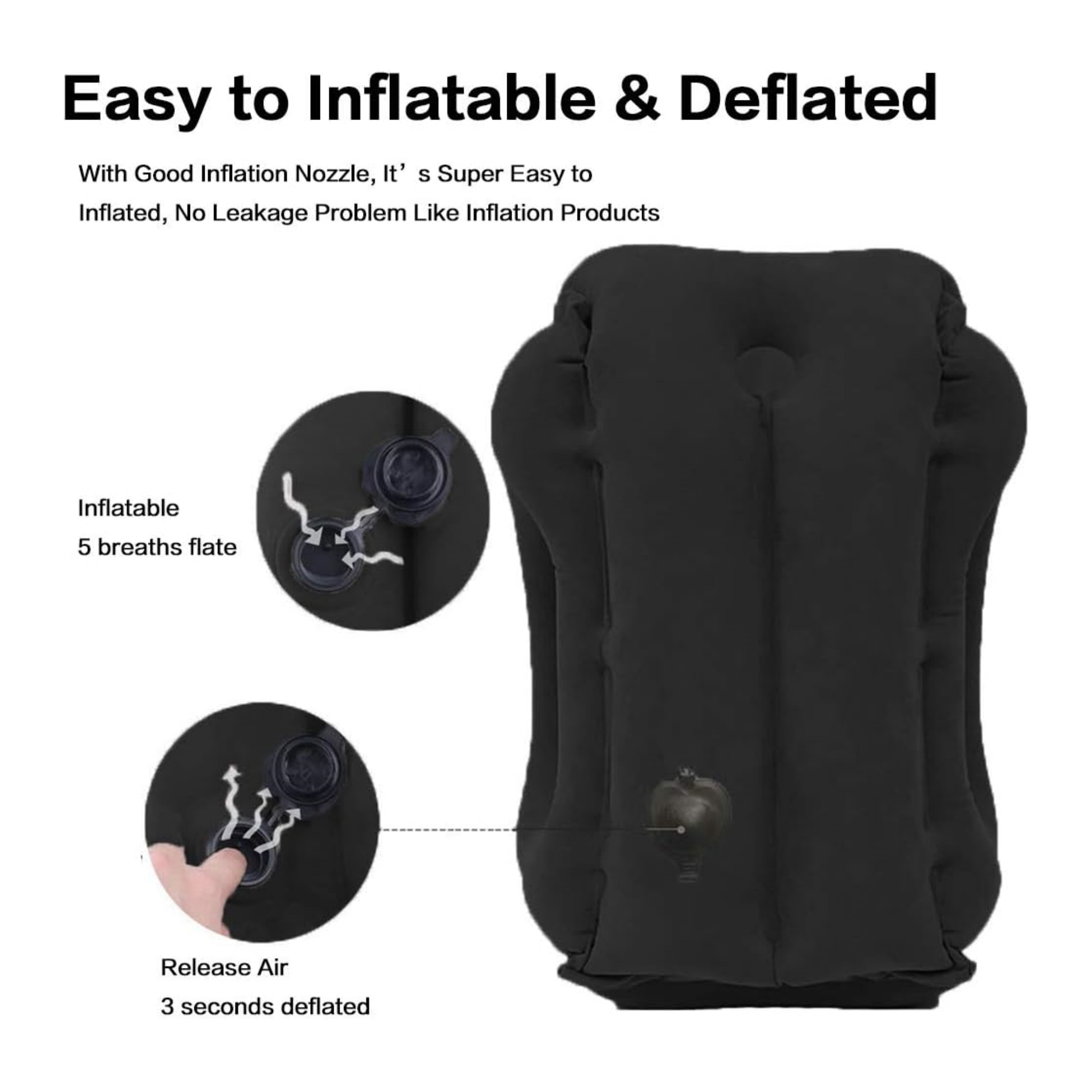 Inflatable Travel Pillow For Air Plane 4