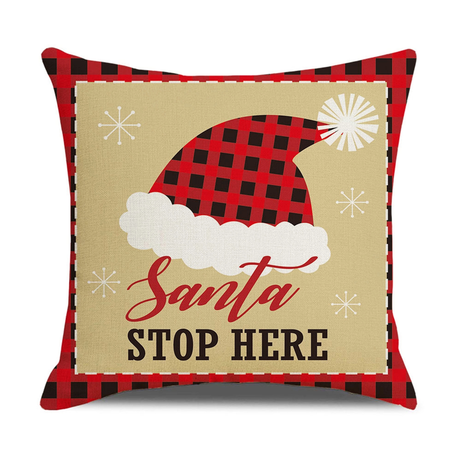Xmas Christmas Pillow Covers 18X18 1