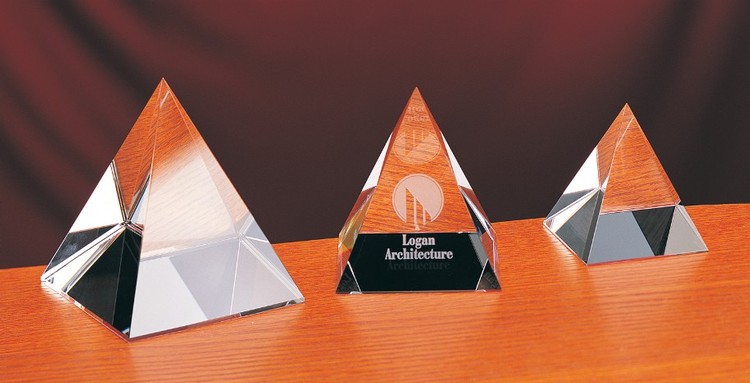 Contemporary Vistas Crystal Pyramid Award 1